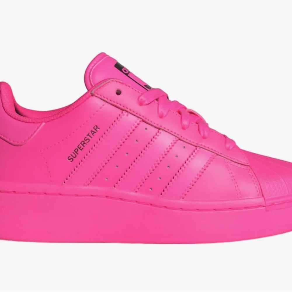 Adidas Superstar Lucid Pink (Neon Pink) Shoes